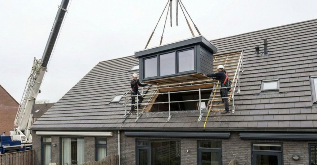 Dakkapel in Heerlen - Prefab dakkapel